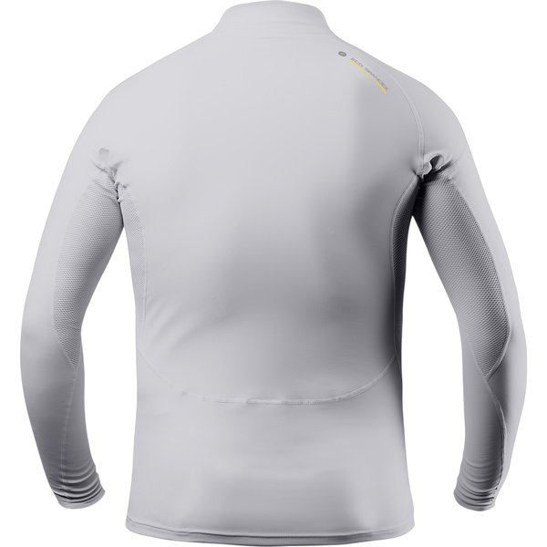 2026 Zhik Bambino Eco Spandex UPF50+ Long Sleeve Rash Guard DTP-0063-K-PLT - Platinum